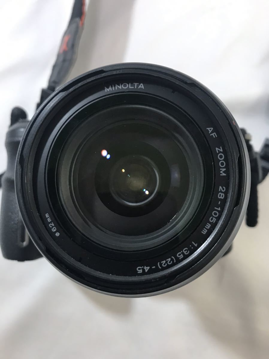 1000円~■★動作未確認★SONY α700 デジタル一眼レフカメラ MINOLTA RF 500mm AF 28-105 24-85 PROGRAM 5200i★okoy2110418★t7372_2