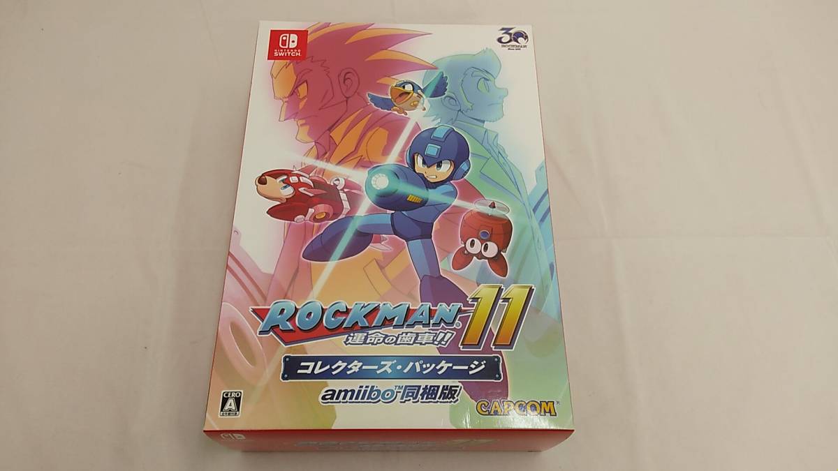 ◇◇中古開封品 ロックマン11運命の歯車!!コレクターズ・パッケージ 