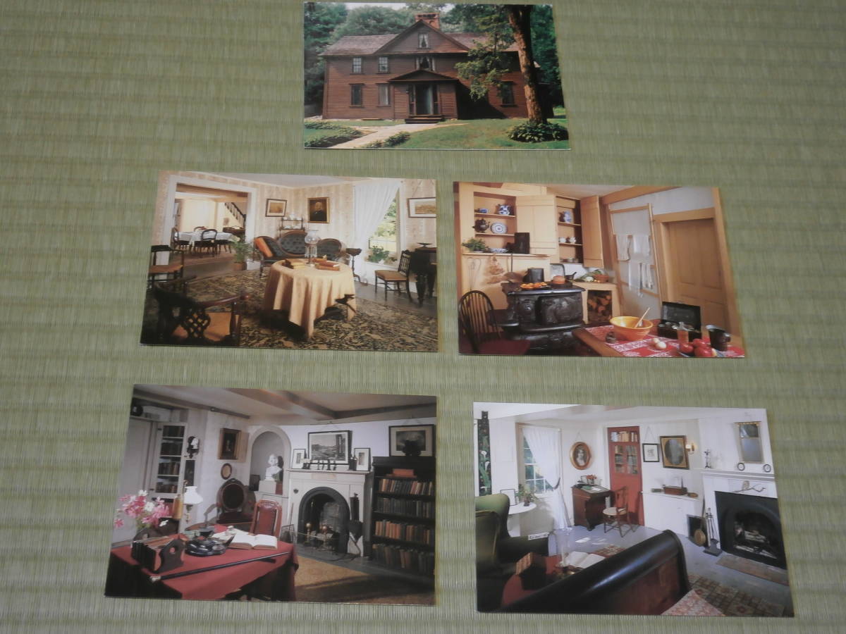 ORCHARD HOUSE　オーチャードハウス　マサチューセッツ州コンコード　ポストカード　オルコット　「若草物語」_1