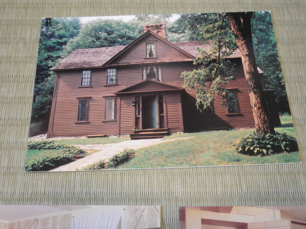 ORCHARD HOUSE　オーチャードハウス　マサチューセッツ州コンコード　ポストカード　オルコット　「若草物語」_2
