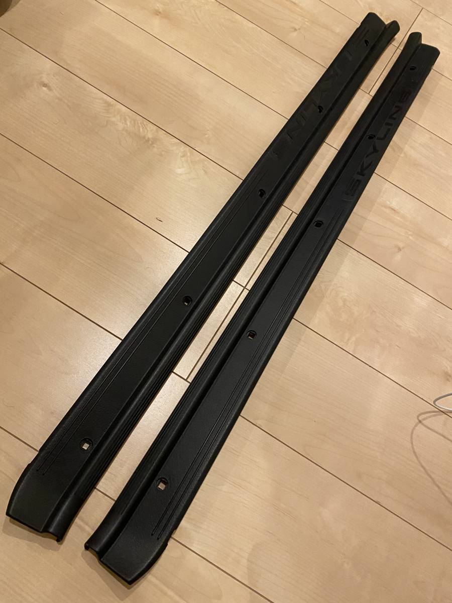BNR32 スカイラインGT-R キッキングプレート スカッフプレート 左右