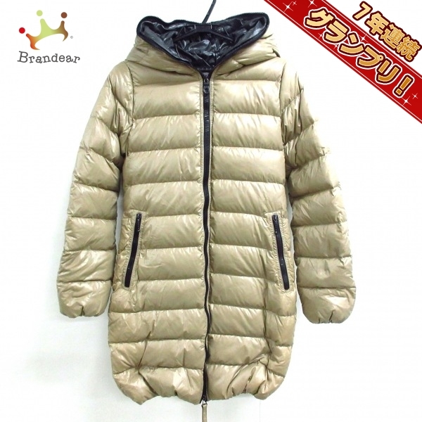 デュベティカ DUVETICA ダウンコート サイズ38 S Ace(アチェ) ライトブラウン レディース 長袖/冬 コート