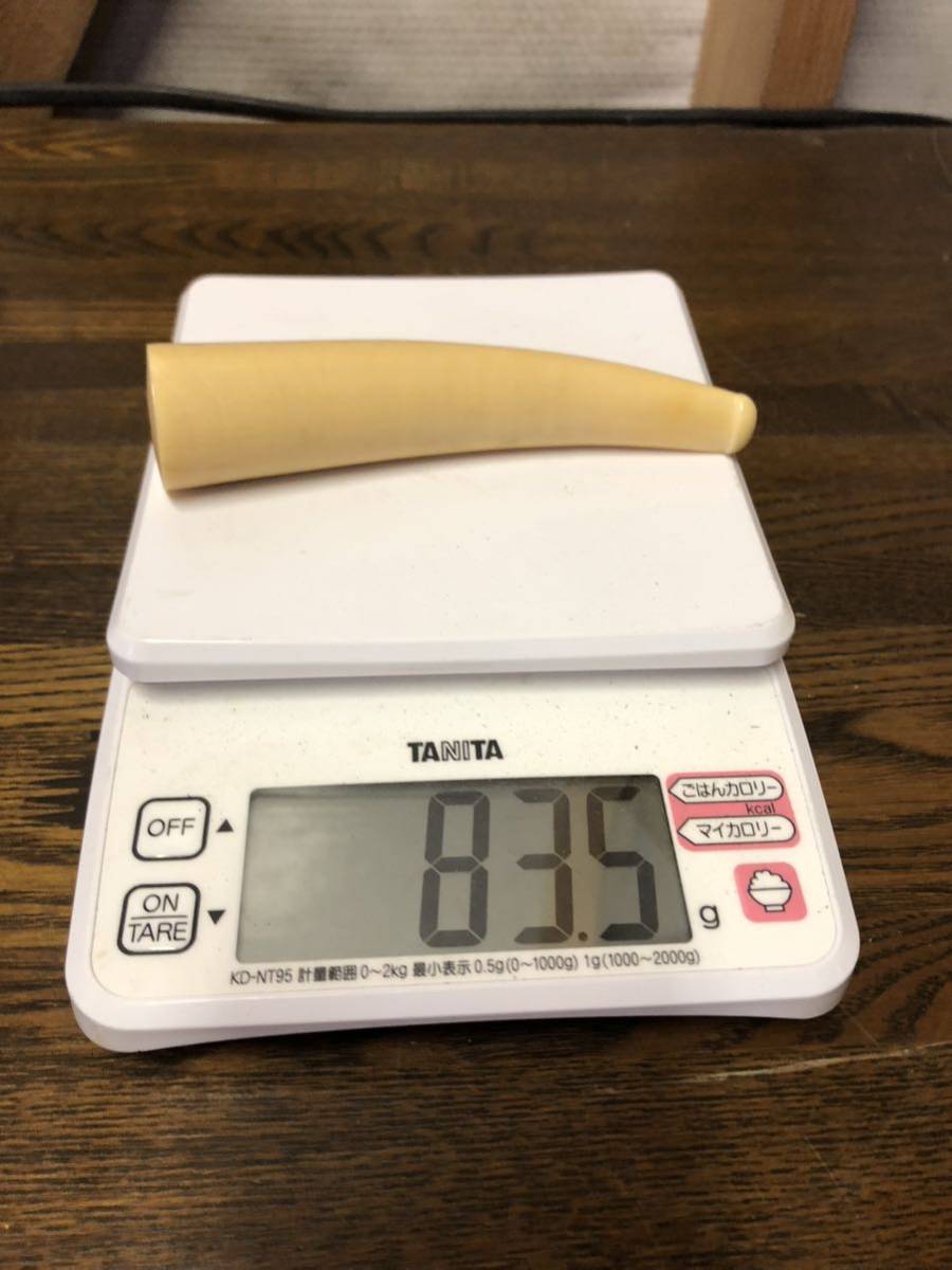 鯨歯 パイプ 喫煙具 煙管 喫煙グッズ 全長12cm(パイプ)｜売買された