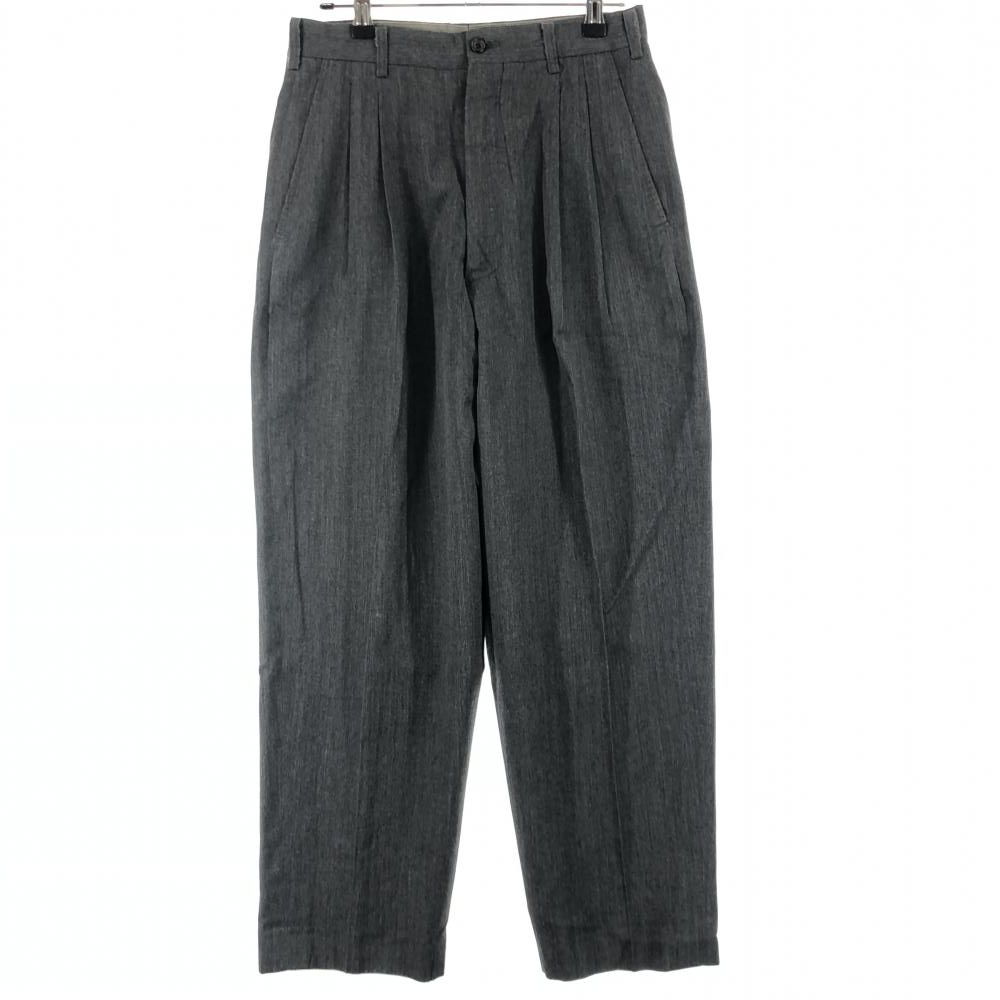 美品 Comme Des Garcons Homme ウールスラックス グレー 中古】COMME des GARCONS HOMME ウールスラックス サイズS グレー コム