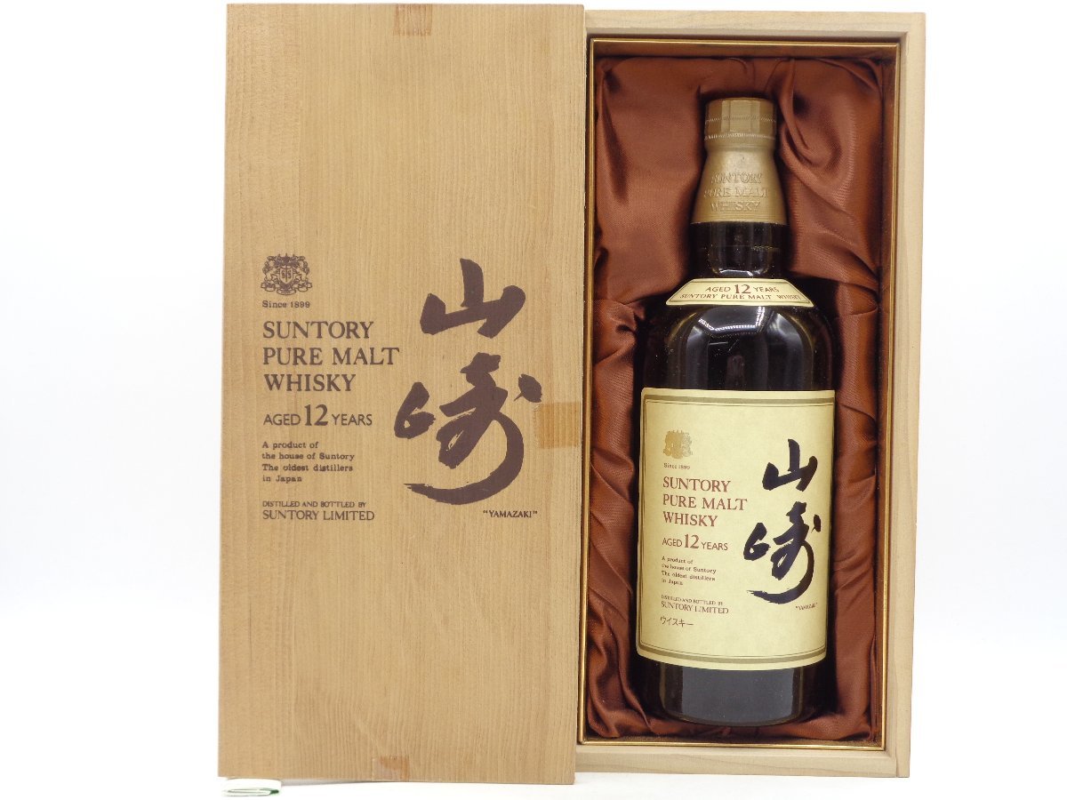 SUNTORY PURE MALT WHISKY サントリー ピュアモルト ウイスキー 山崎