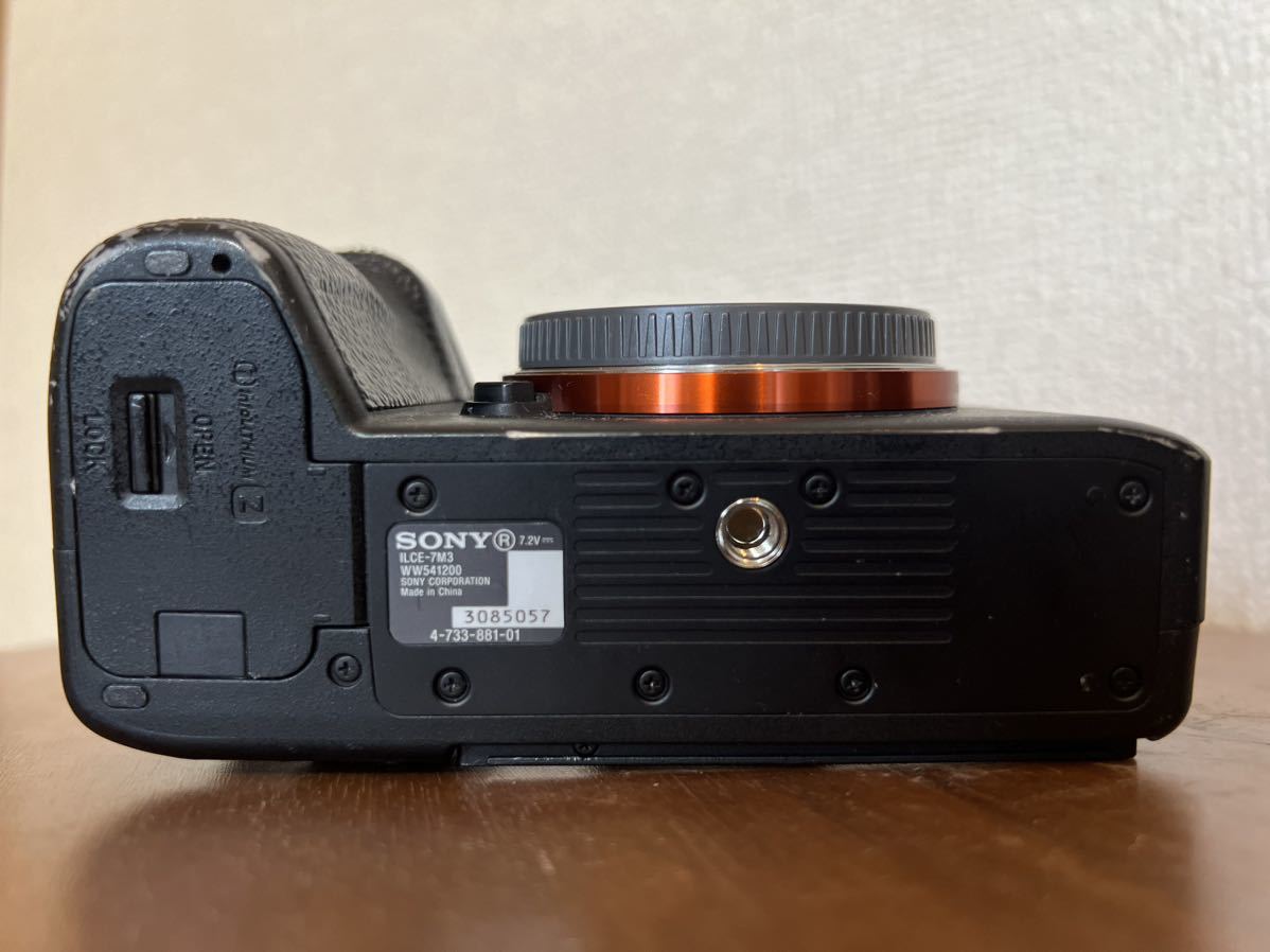 【中古品】 SONY ILCE-7M3 シャッター回数132枚 SONY（ソニー） α7III ILCE-7M3 ボディ ブラック デジタル一眼カメラ