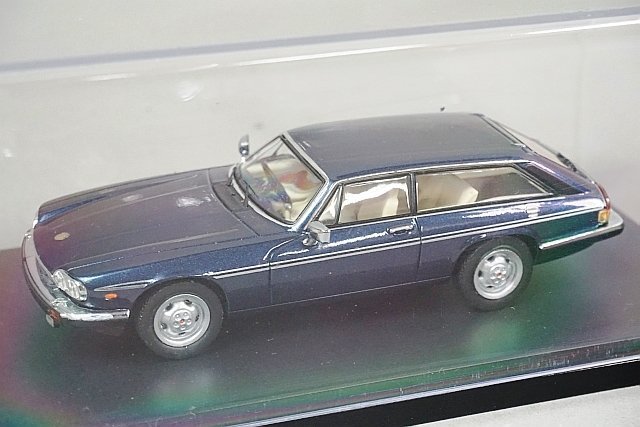 ixo イクソ / PremiumX 1/43 Jaguar ジャガー XJS Shooting Brake 1983 ダークブルー ※パーツ破損有り PRD558