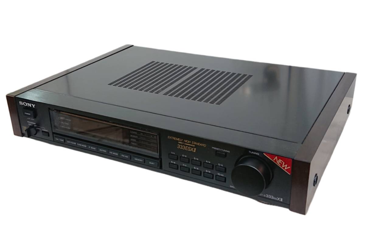 オーディオ機器 SONY ソニー ST-S333ESX AM/FMシンセサイザーチューナー