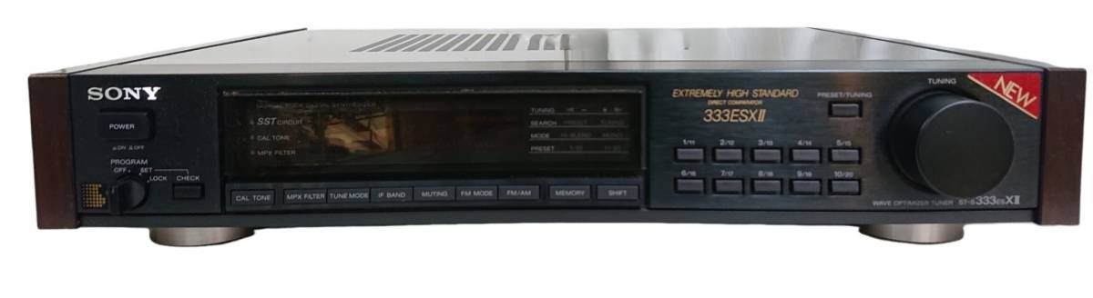 オーディオ機器 SONY ソニー ST-S333ESX AM/FMシンセサイザーチューナー