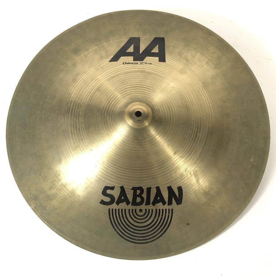 SABIAN セイビアン CHINESE 20”/51cm チャイナシンバル☆現状品【TB