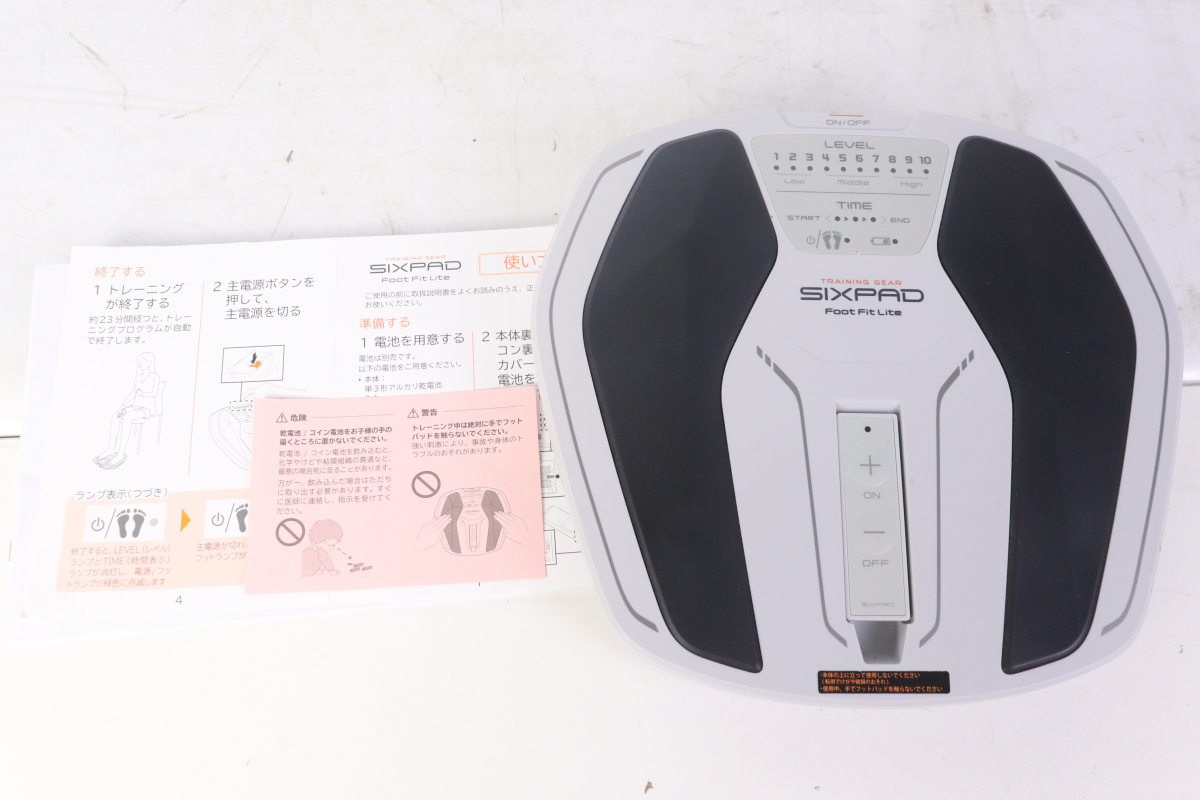 ト足】 SIXPAD シックスパッド TRAINING GEAR Foot Fit Lite フット
