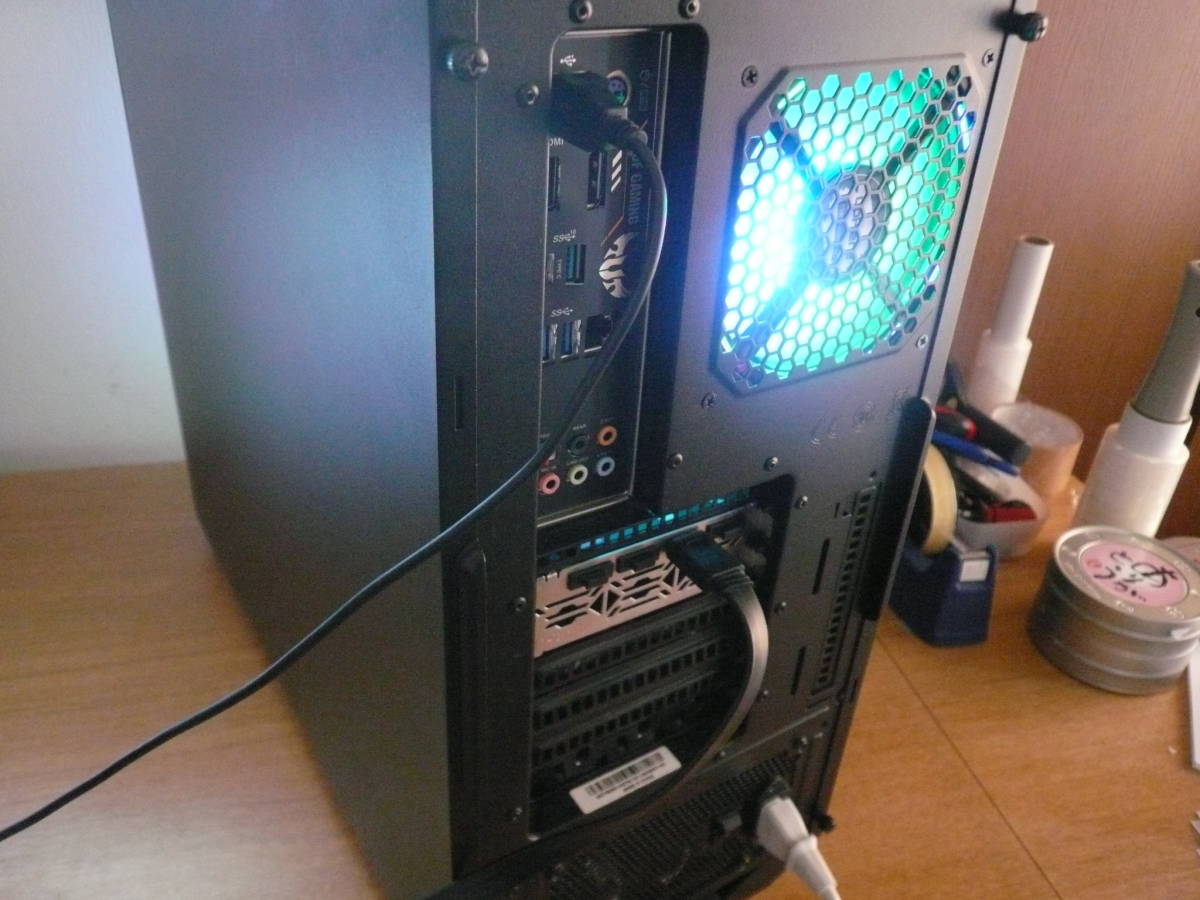 自作機 Core i5 10400F 16GB RX6600 SSD512GB+HDD2TB CoolerMasterATX 