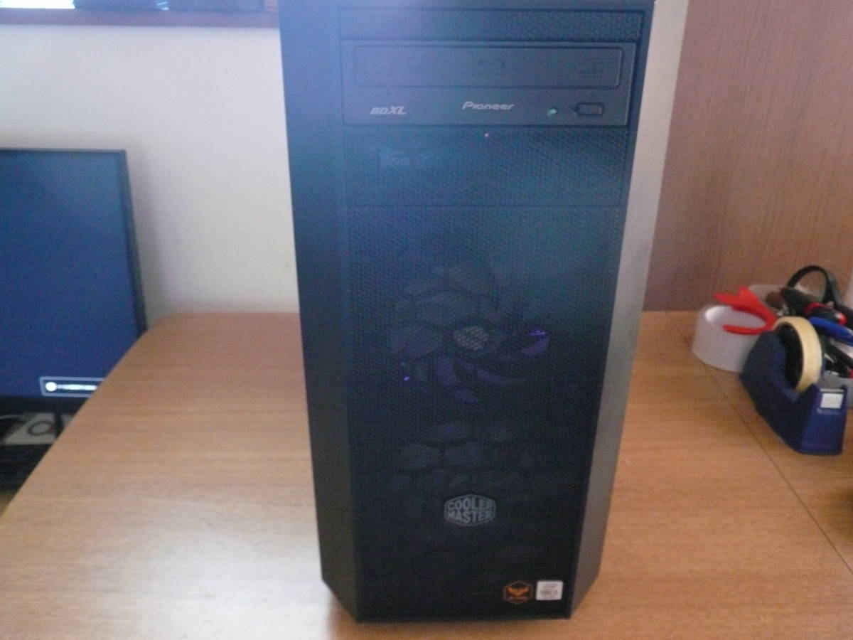 自作機 Core i5 10400F 16GB RX6600 SSD512GB+HDD2TB CoolerMasterATX 