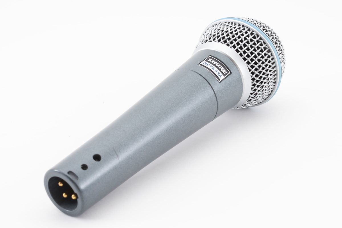 58A Beta Shure Microphone Vocal BETA Dynamic SHURE Supercardioid