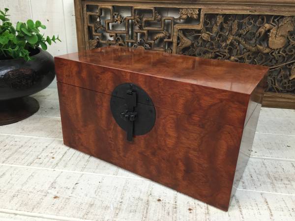 送料無料☆李朝☆木製小物入れ(大)33×18☆BOX☆韓国☆文字入り