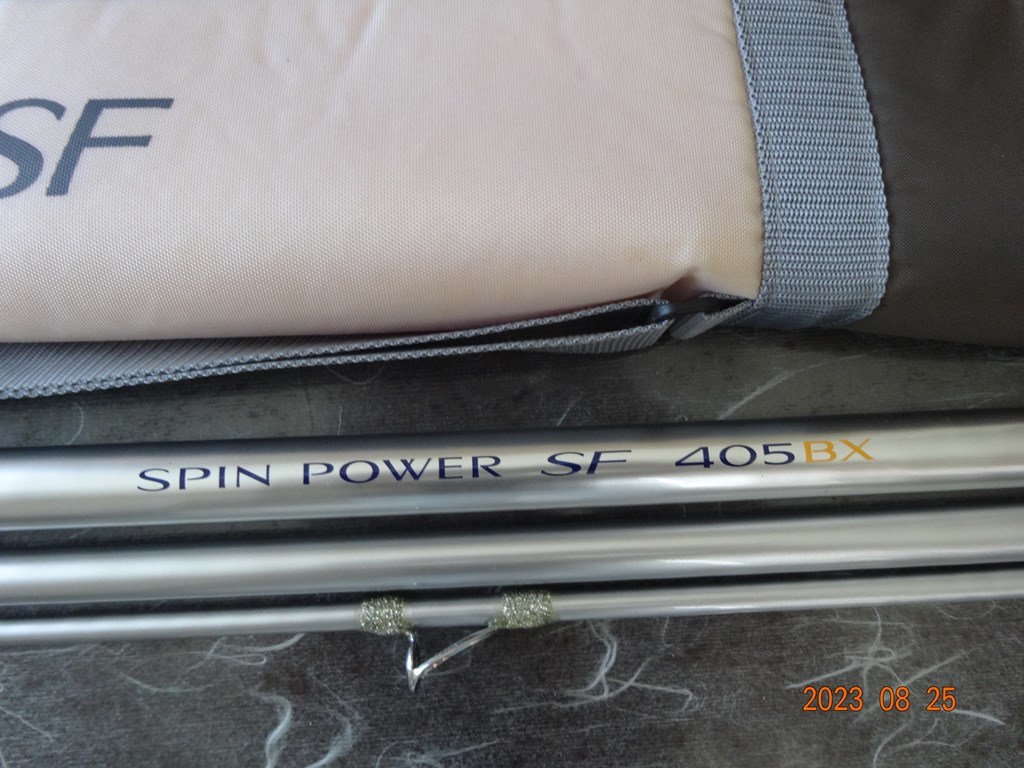 レア！シマノ 投げ竿 スピンパワーSF 405XX レア！シマノ 投げ竿