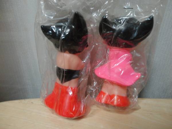 超激レア　鯉とアトム　浅草玩具　アトムとウランと積み木 浅草玩具 鉄腕アトムウラン ソフビ