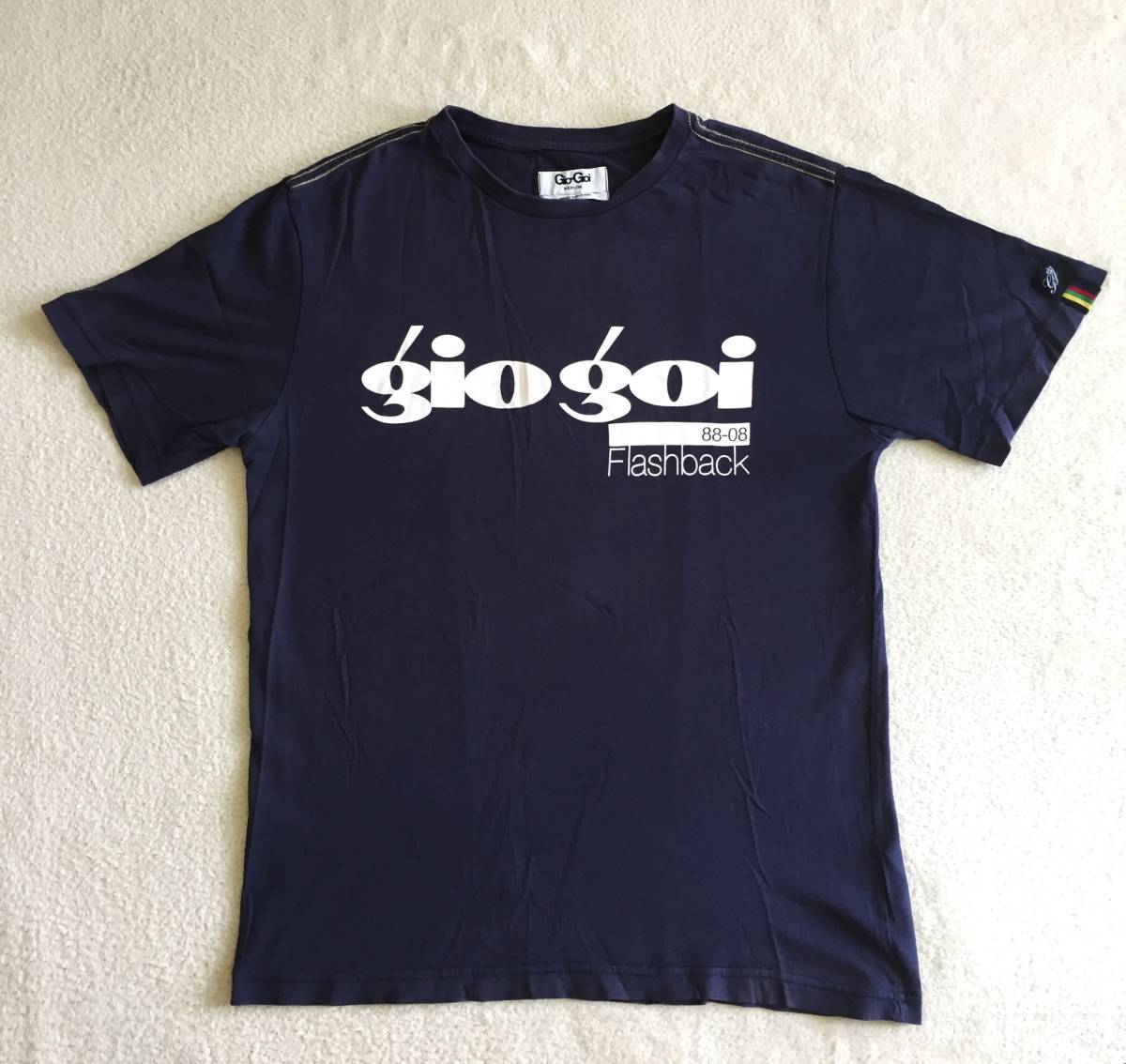 ◆ビンテージ gio goi Flash Back 88 Tシャツ ギオゴイ 英国製 検 テクノ レイブ ハウス アシッドハウス 電気グルーヴ New Order