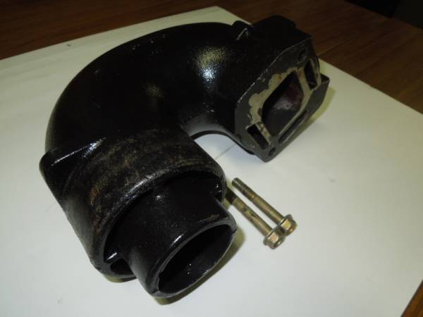 エキゾーストエルボー　新品社外品　マークルーザー直４用