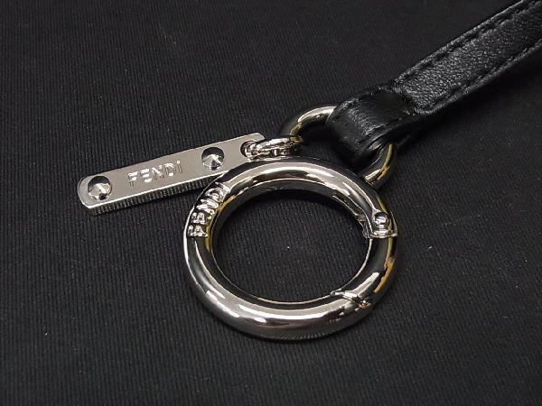 ■新品同様■ FENDI フェンディ バッグバグズ モンスター ファー×レザー バッグチャーム キーホルダー ピンク系×マルチカラー AN9247 FENDI フェンディ モンスター モンスター（カラーブラック）（バッグ｜バッグ リュック・デイパック バグズ)スタッズ