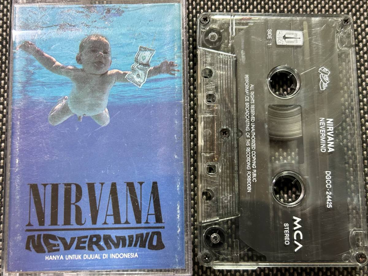 Nirvana / Nevermind 輸入カセットテープ