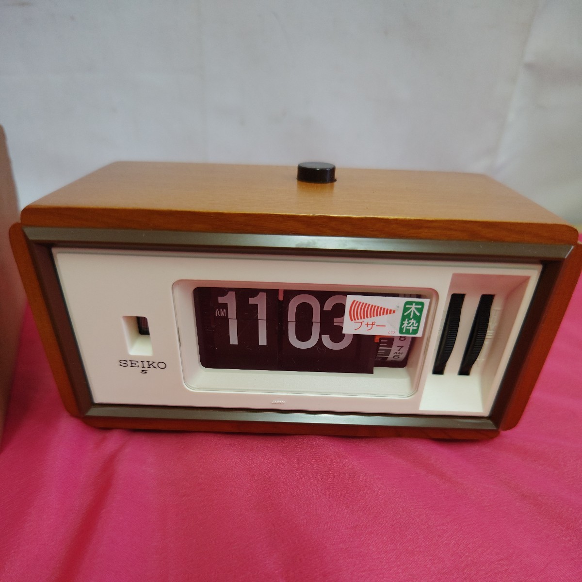 ◎【 セイコー パタパタ時計 】未使用 長期保管品 難あり ジャンク品