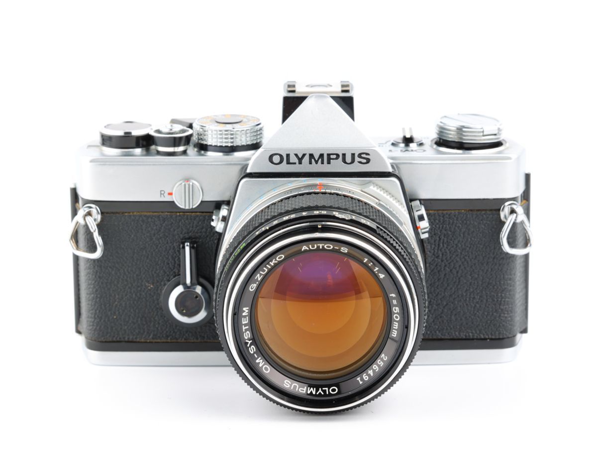 01954cmrk OLYMPUS OM-1 ＋ G.ZUIKO AUTO-S 50mm F1.4 標準レンズ MF