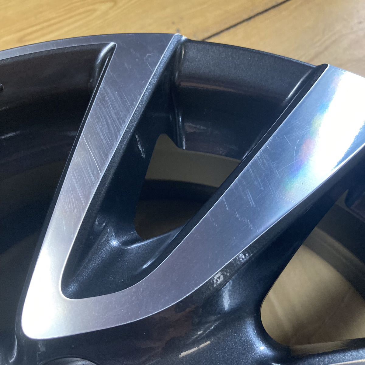 C072 トヨタ アクア純正 6J 16インチ 4H 100 +50 1本 TOYOTA AQUA 新型 MXPK 補修 中古アルミホイール トヨタ アクア 16インチ NANOENERGY TOYO ホイール（リム径（インチ）16）の通販