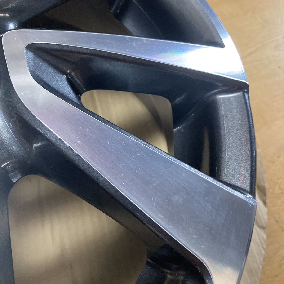 C072 トヨタ アクア純正 6J 16インチ 4H 100 +50 1本 TOYOTA AQUA 新型 MXPK 補修 中古アルミホイール トヨタ アクア 16インチ NANOENERGY TOYO ホイール（リム径（インチ）16）の通販
