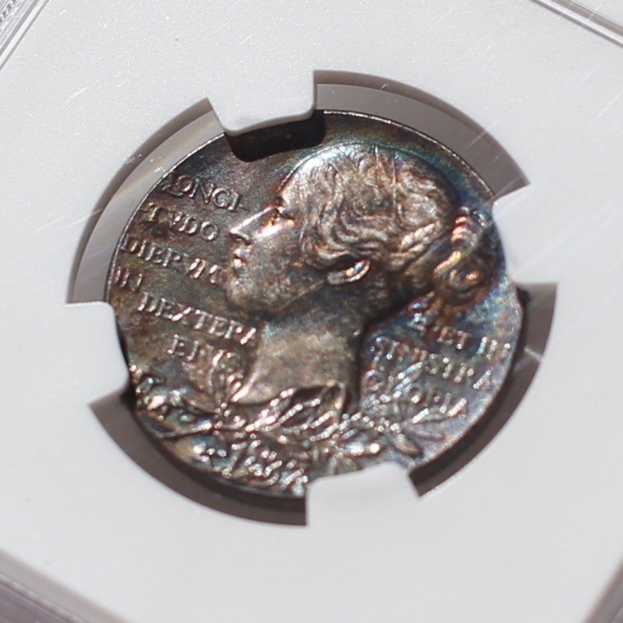 ヴィクトリア女王在位60年記念シルバーメダル（SPECIMEN MATTE） 1897