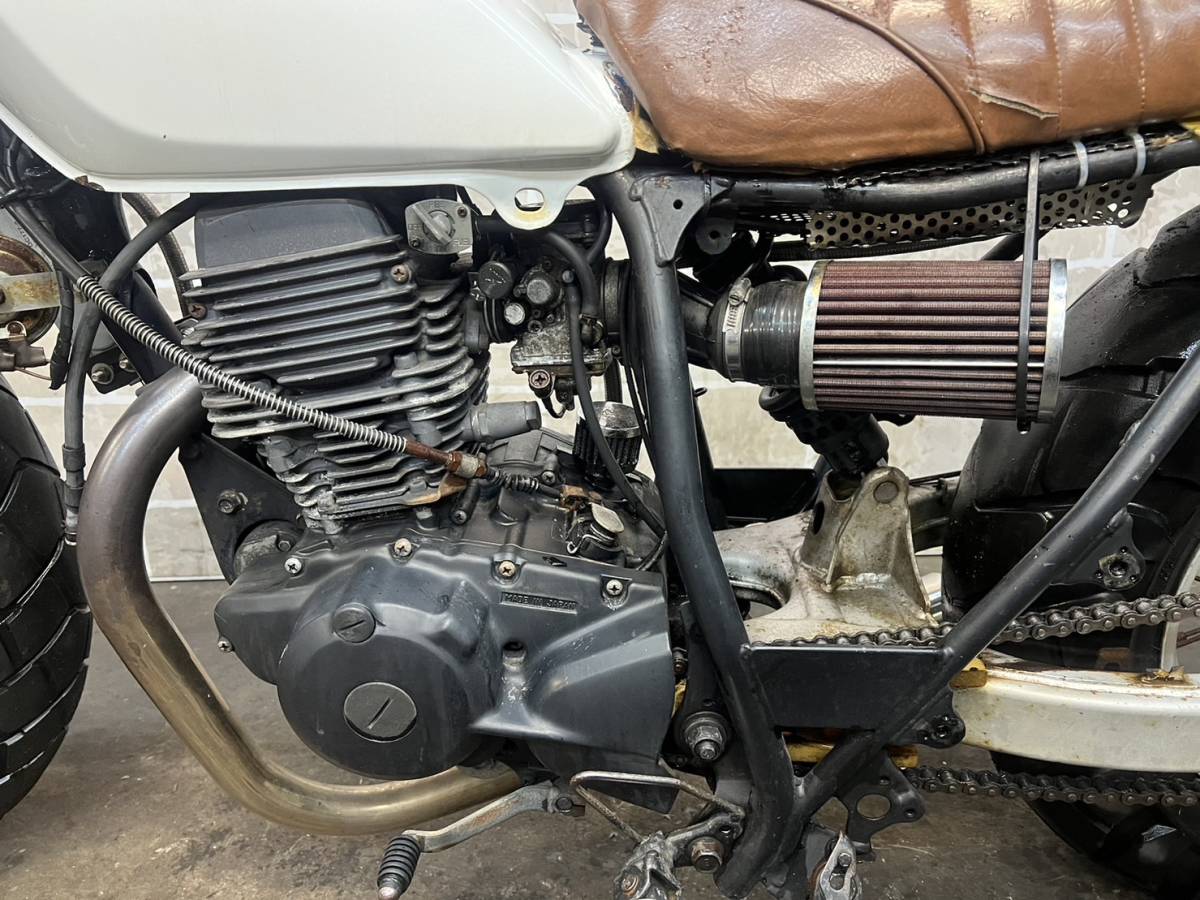 ヤマハ YAMAHA TW200 2JL 書類無し 改造車 カスタム 場内走行確認済み 