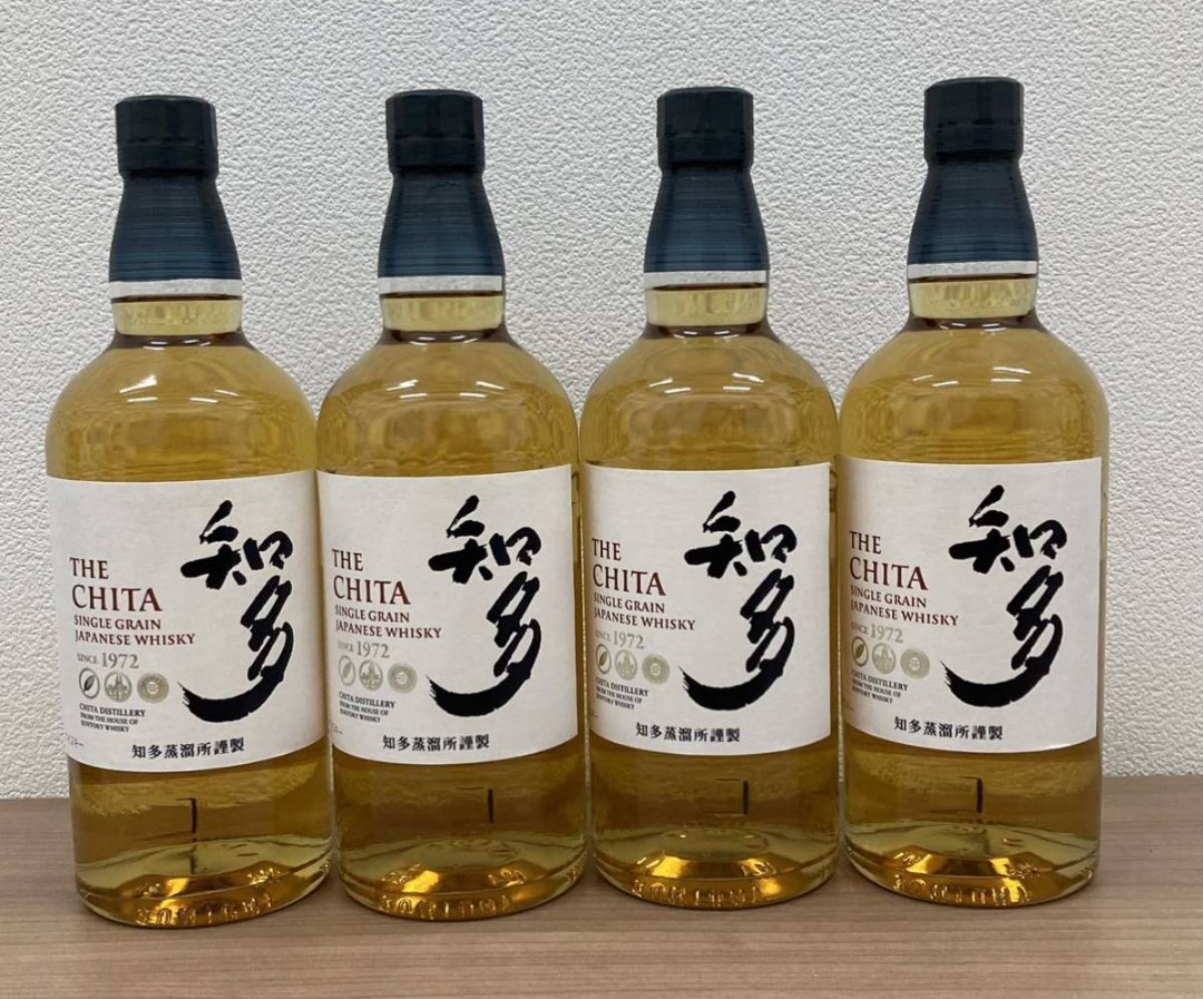 知多 700ml 4本セット 未開栓 サントリー ウイスキー 【20歳以上限定