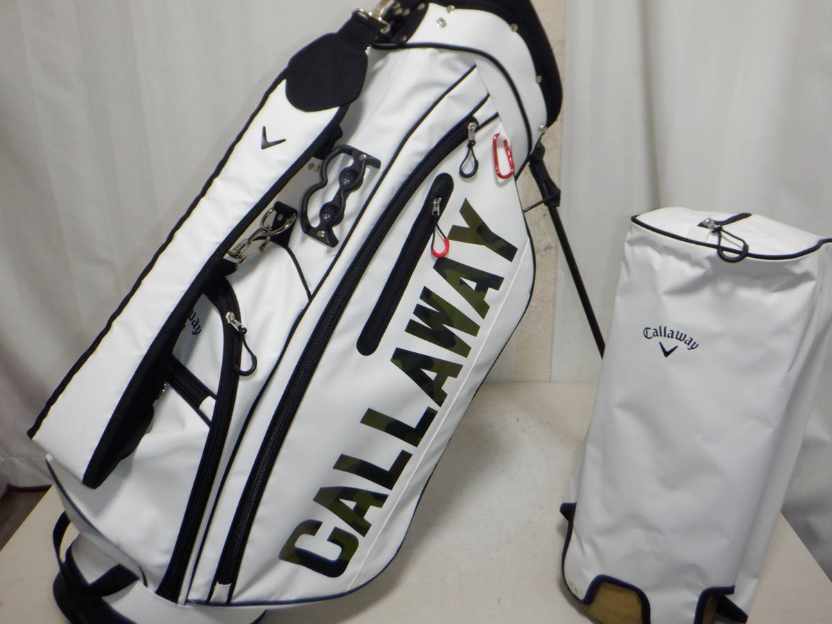 Callaway キャロウェイ 9.0型 軽量 防水ポケット☆中古～美品