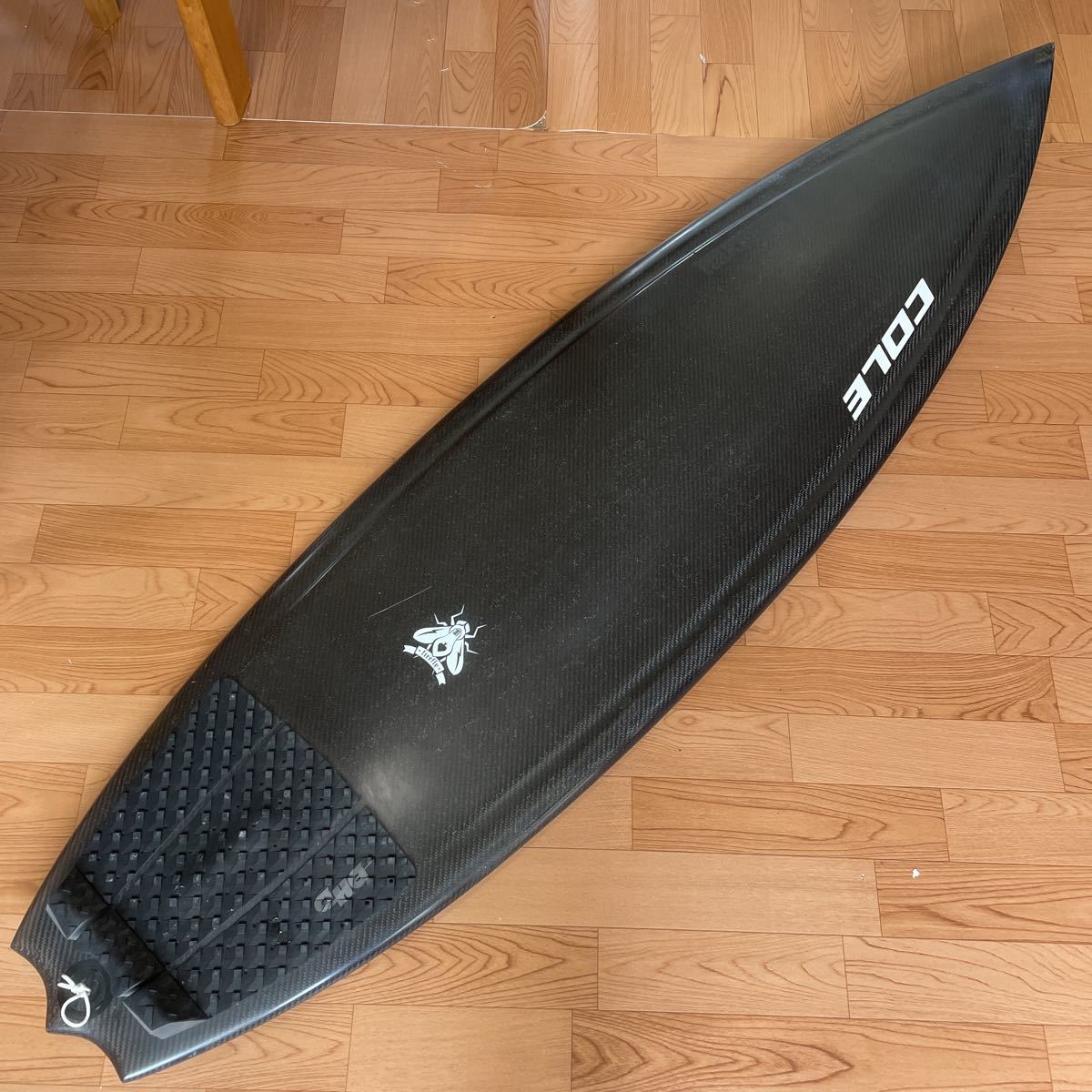 1円～☆サーフボード☆Aviso製カーボンクワッドショート☆COLE  