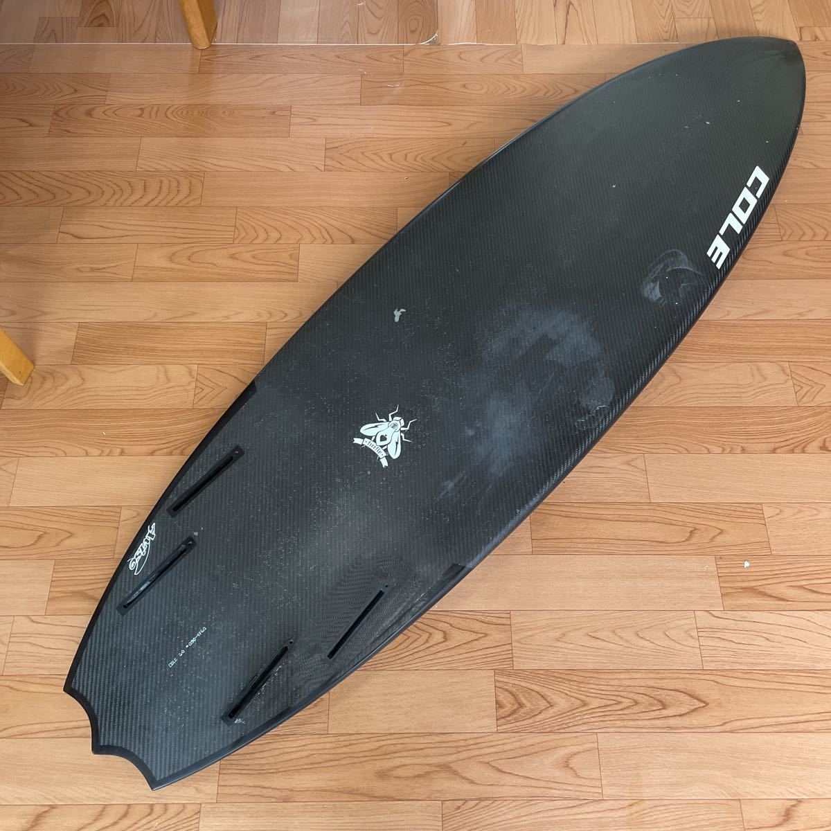 1円～☆サーフボード☆Aviso製カーボンクワッドショート☆COLE  