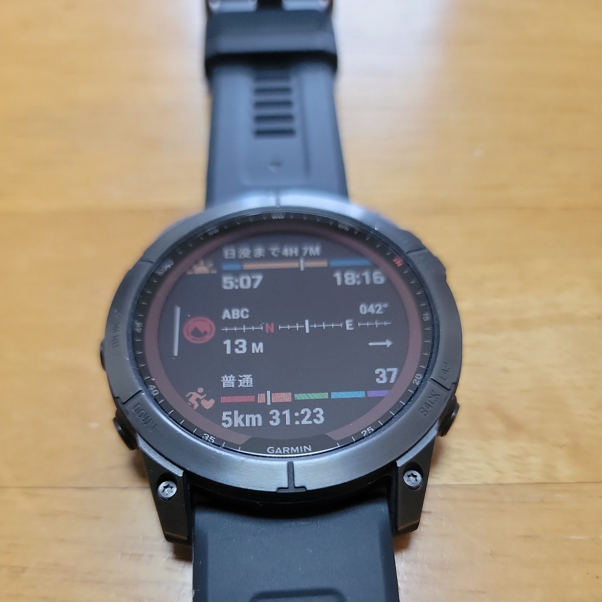GARMIN Fenix 7X Sapphire Dual Power Ti Carbon Gray DLC GARMIN Fenix 7X Sapphire Dual Power Ti Carbon Gray DLC