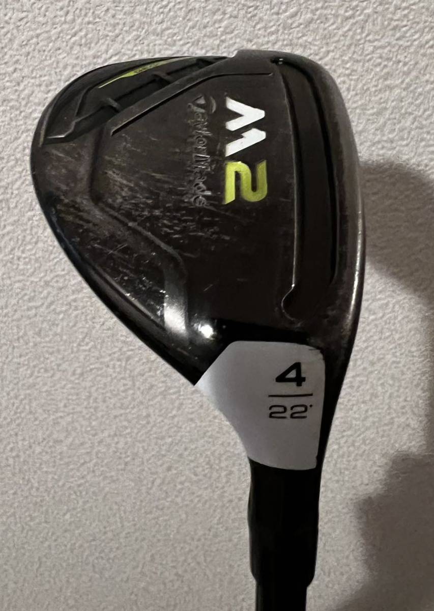 テーラーメイド M2ユーティリティ #4 22°（カバー付き）右利き