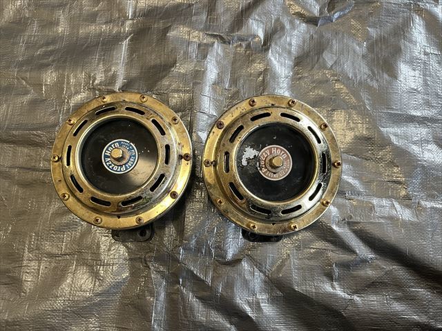 動作OK　Prozzy Horn　プロジーホーン ゴールド　錆　汚れあり