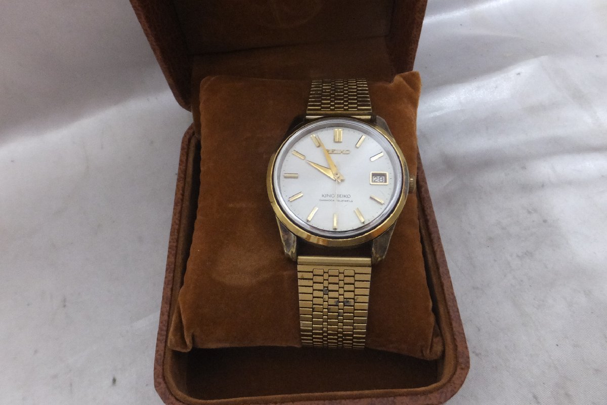 OH済み SEIKO KS KingSeiko 手巻き25石 44-9990美品 OH済み SEIKO