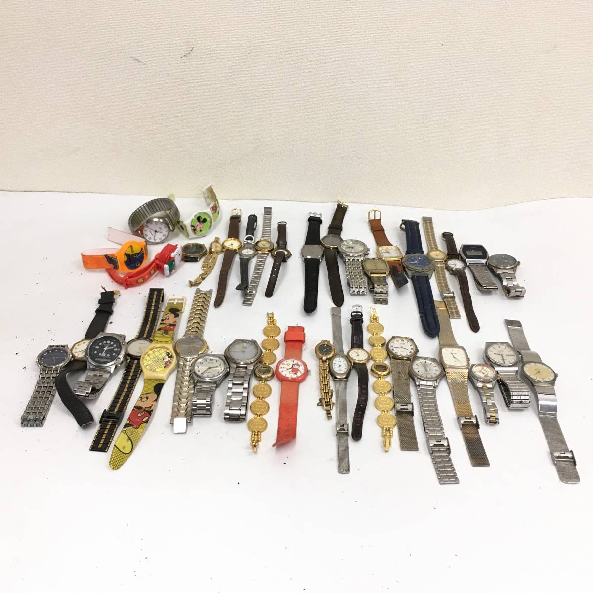 ◯TM-223 腕時計 40本まとめ メンズ/レディース SEIKO/CASIO その他 【ジャンク品】