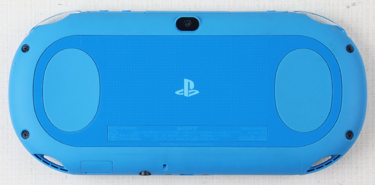 S★ジャンク品★ゲーム機 『PlayStation Vita アクアブルー』 SONY/ソニー PCH-2000ZA23 PSVITA 箱・説明書類のみ付属 ※左スティック不調 本体 Vita SONY
