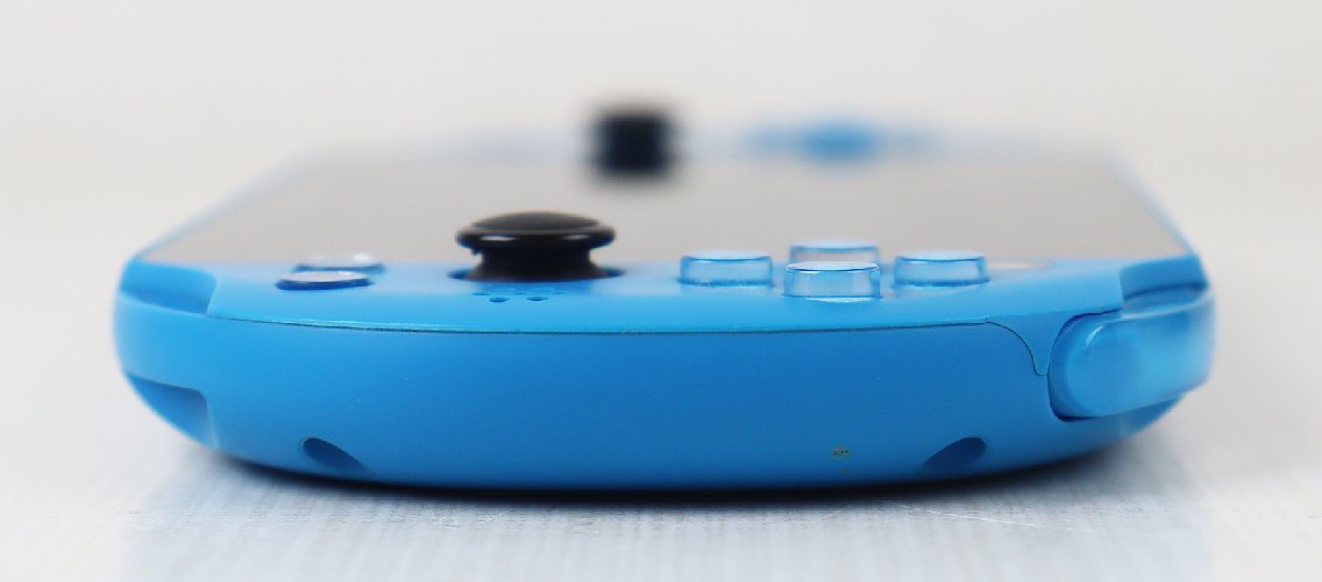 S★ジャンク品★ゲーム機 『PlayStation Vita アクアブルー』 SONY/ソニー PCH-2000ZA23 PSVITA 箱・説明書類のみ付属 ※左スティック不調 本体 Vita SONY
