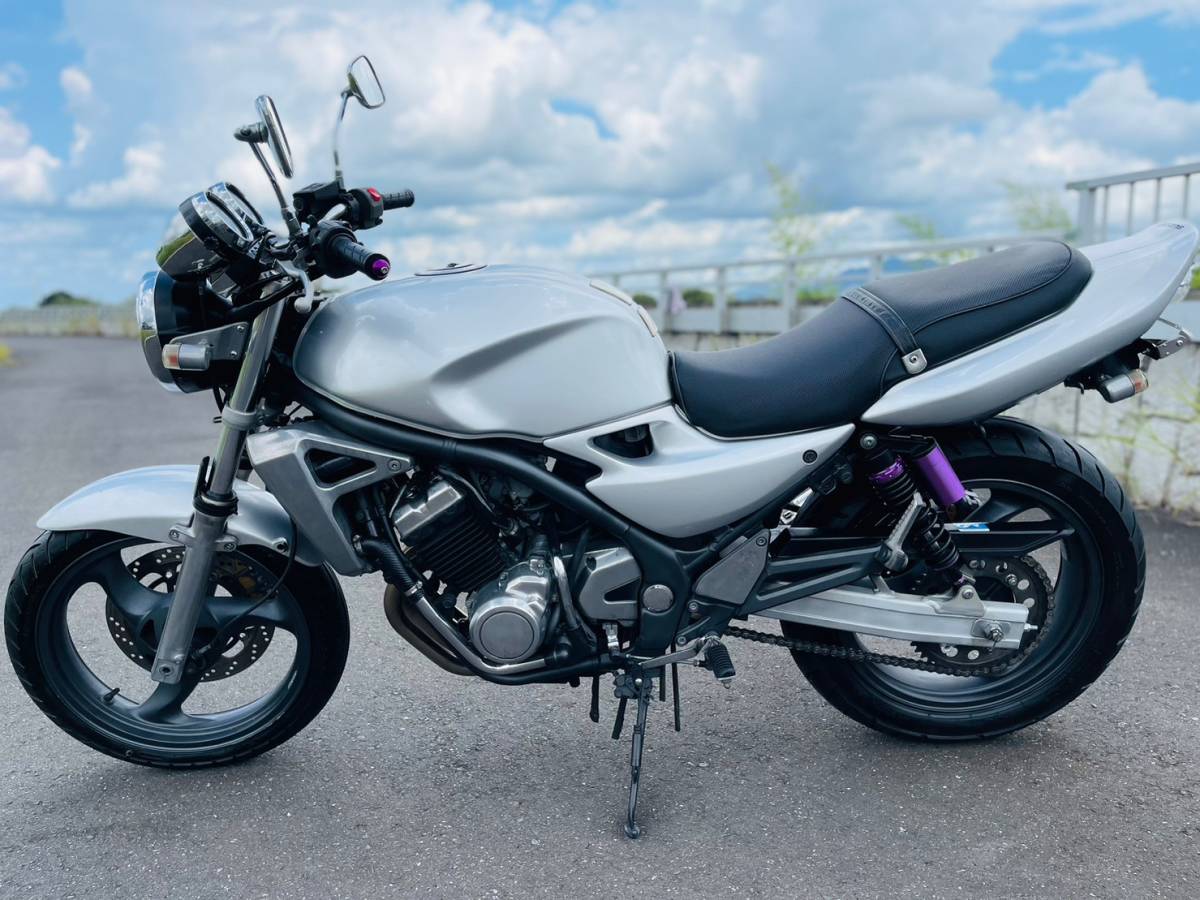 スズキ GSX250FX ZR250C バリオス2 タイヤF/R 簡易整備 オイル交換済  