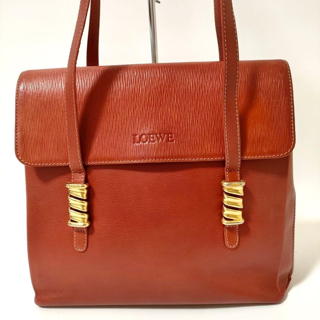 ロエベ LOEWE ベラスケス ショルダーバッグ ハンドバッグ ツイスト金具 