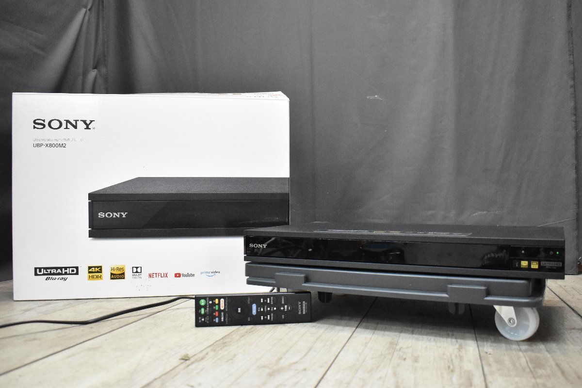 ◇s3052 中古 SONY ソニー ブルーレイディスクプレイヤー UBP-X800M2