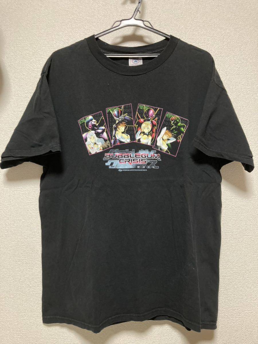 送料無料 90s tシャツ バブルガムクライシス Bubblegum Crisis 園田 