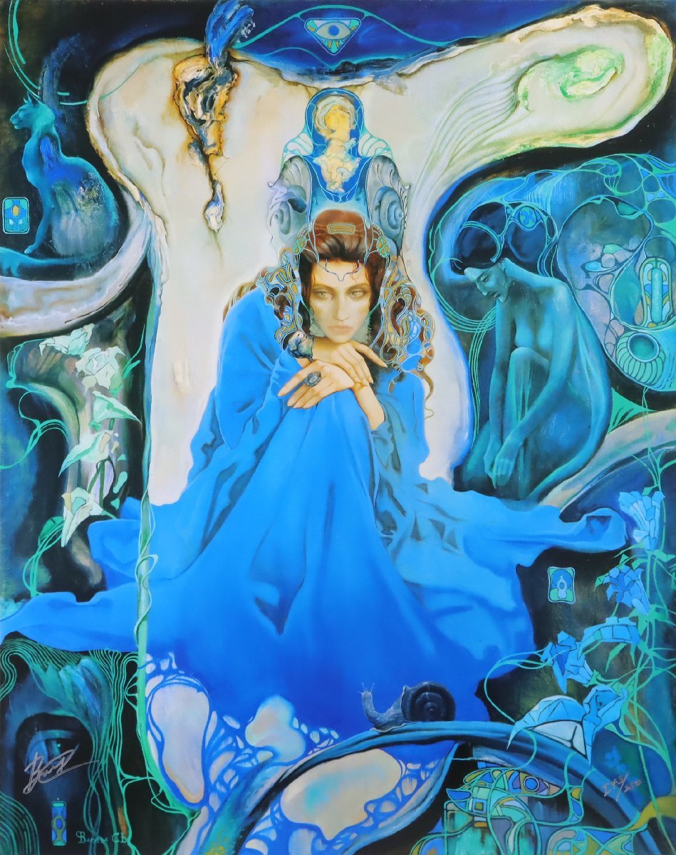 スヴェトラーナ・ヴァリュエヴァ「悲しみ」クリスタルレリーフ I43/250