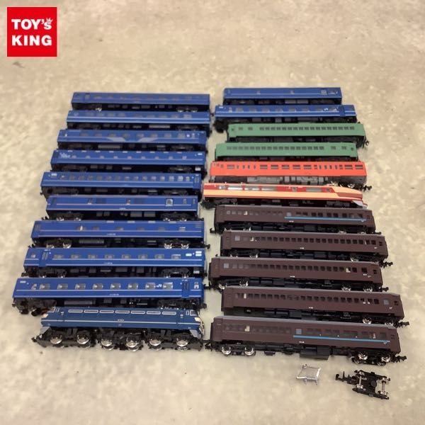 1円〜 訳あり ジャンク KATO 等 Nゲージ オハネフ25 110 カニ24 111 他