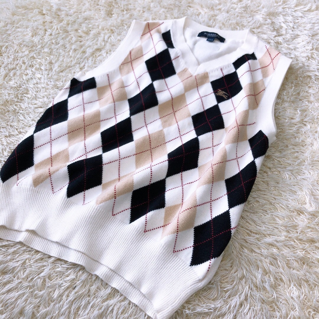 BURBERRY /バーバリー】子供服 キッズサイズ キッズ用 ニットベスト 