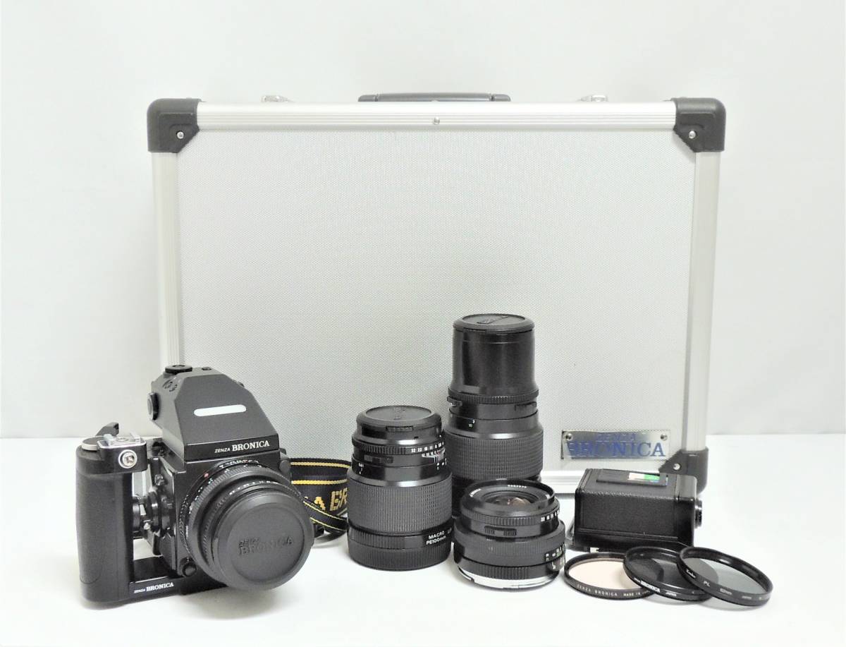 □ ZENZA BRONICA ETR Si ゼンザブロニカ 中判 フィルムカメラ AE-Ⅲ 